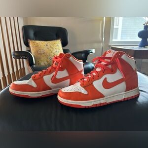 Orange Nike Dunks